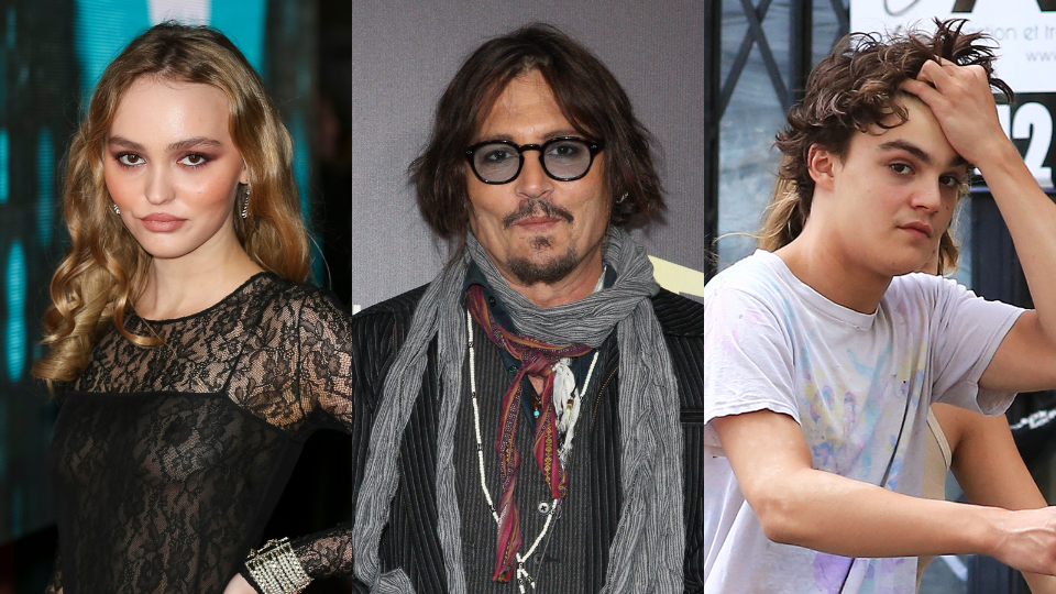 Johnny Depp Children: Lily-Rose and Jack