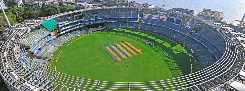 Wankhede Stadium (Mumbai): This stadium has a seating capacity of 32,000 spectators and is known for its electric atmosphere and passionate fans.